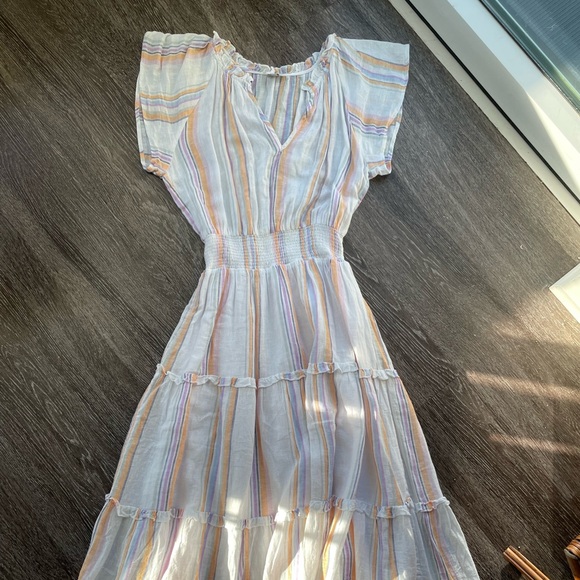 Rails Womens Amellia Dress Merida Stripe EUC Sz XS - Picture 4 of 14